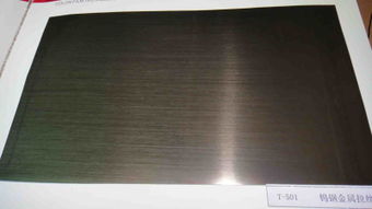 公司成功研發(fā) 生產 卷對卷高仿金屬拉絲pet卷材